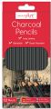 Work Of Art - 12pk Charcoal Pencils Part No.5148
