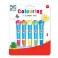 Kids Create 5pk Colouring Stamper Pens Part No.SPEN/2