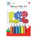 Kids Create Sponge & Paint Set Part No.SPOB